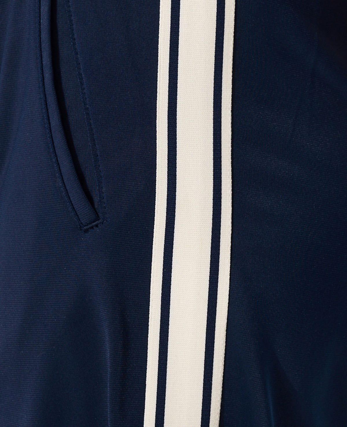 Pantalon de jogging droit avec bandes contrastées