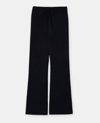 Pantalon en maille avec lien coulissé