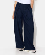 Pantalon city avec plis devant