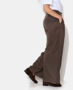 Pantalon city avec plis devant