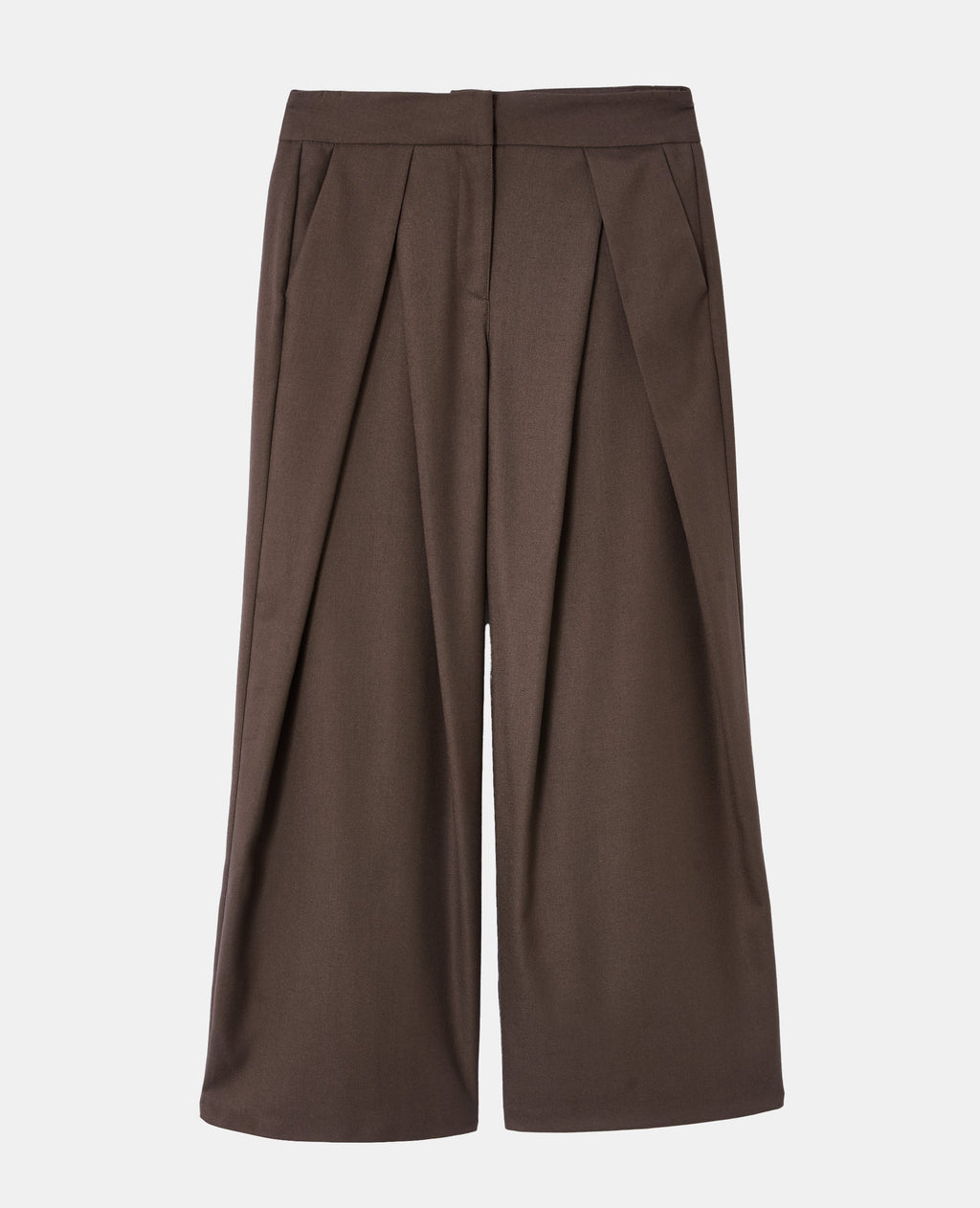 Pantalon city avec plis devant