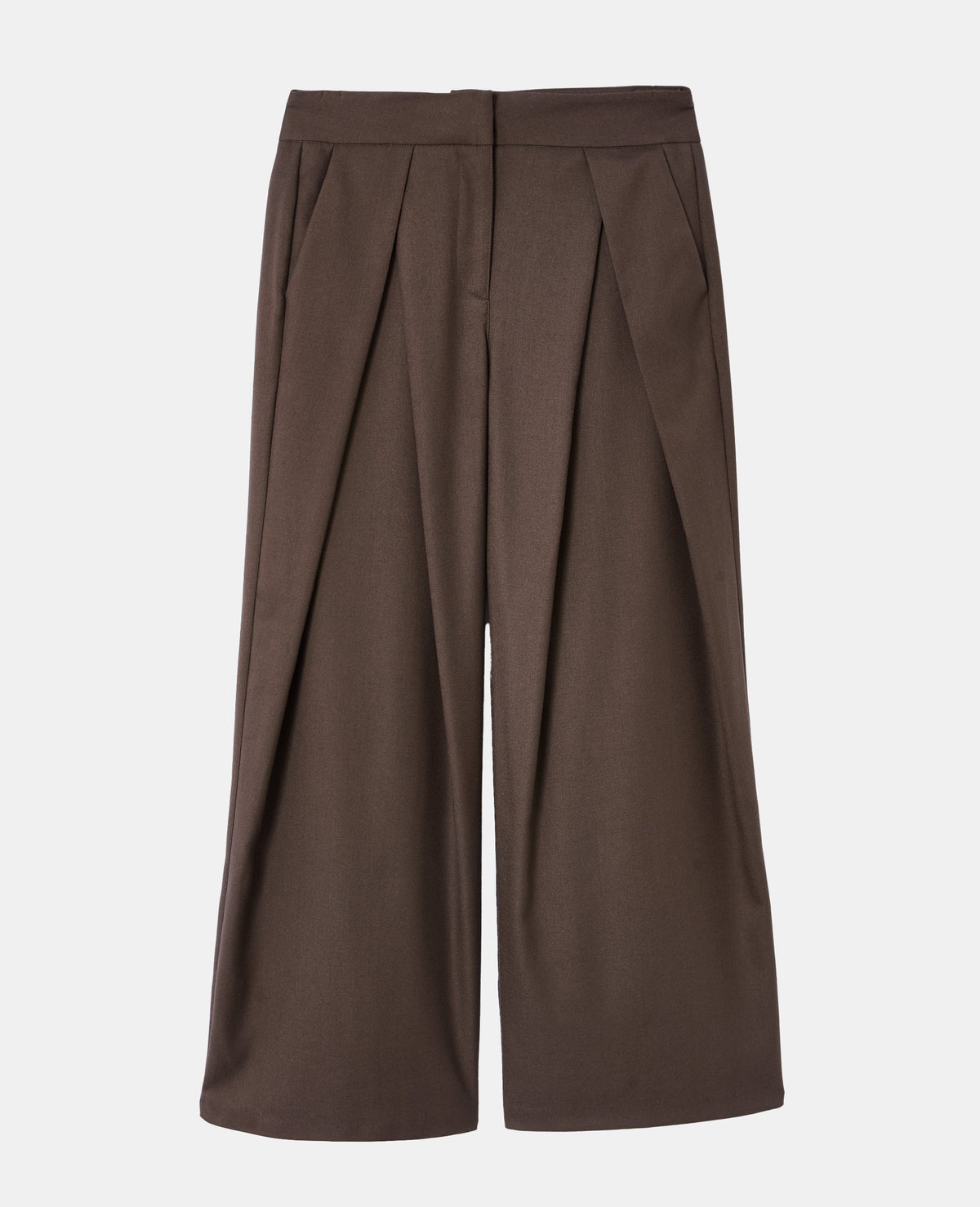 Pantalon city avec plis devant