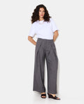 Pantalon city avec plis devant