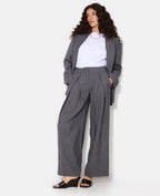 Pantalon city avec plis devant
