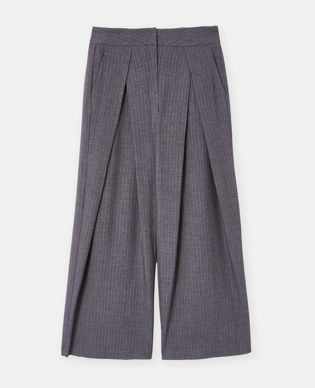 Pantalon city avec plis devant