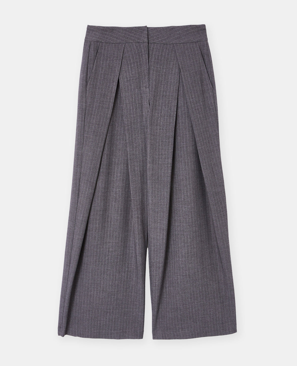 Pantalon city avec plis devant