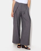 Pantalon city avec plis devant