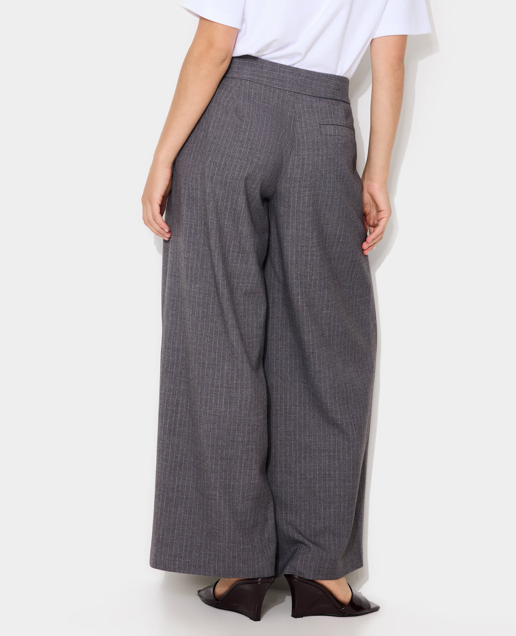Pantalon city avec plis devant