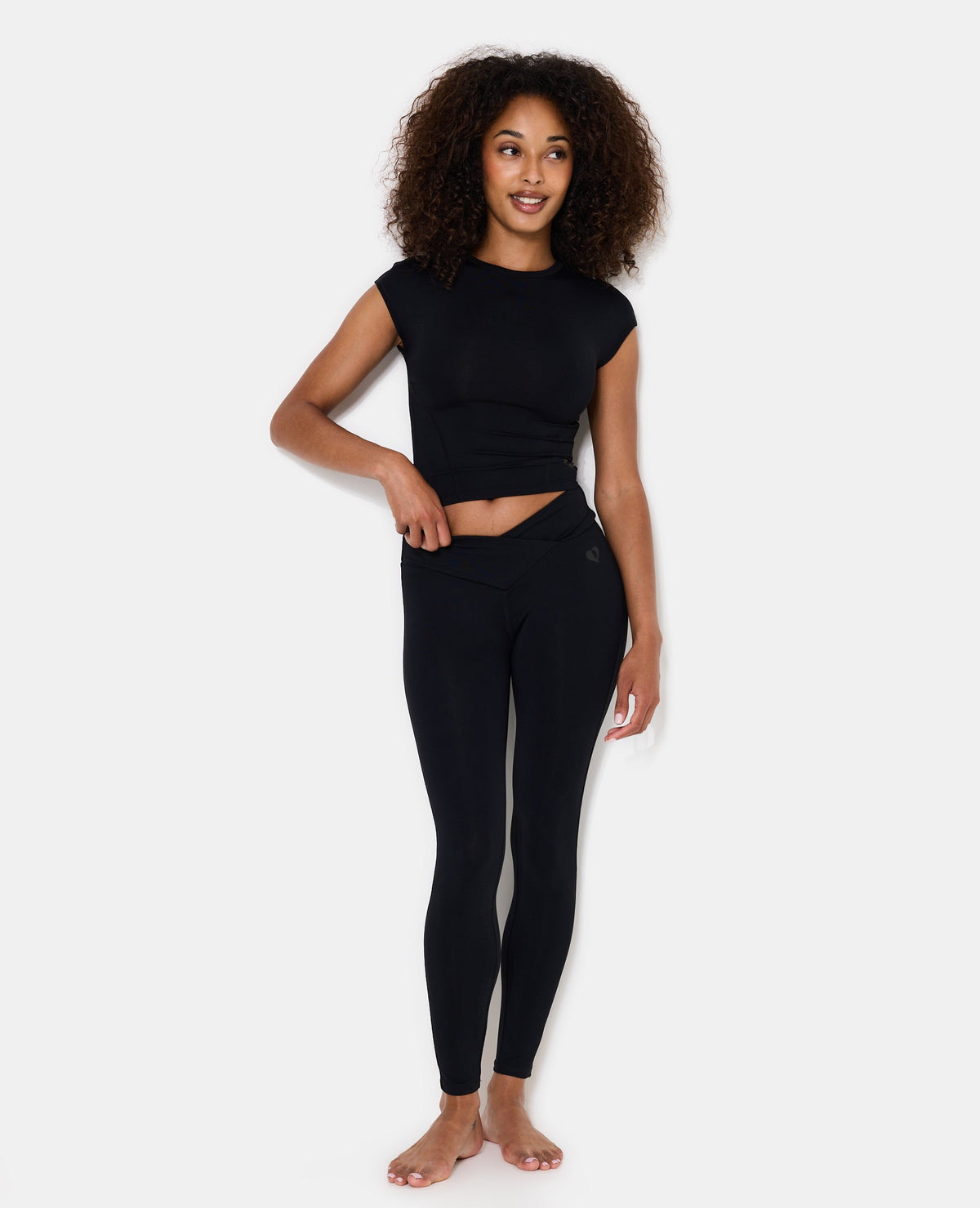 Legging de sport taille croisée Flow by pimkie