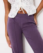 Pantalon de jogging flare avec pintucks