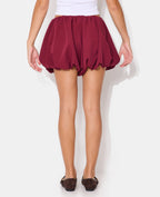 Short boule taille élastiquée