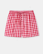 Short de pyjama motif vichy