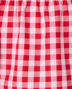 Short de pyjama motif vichy