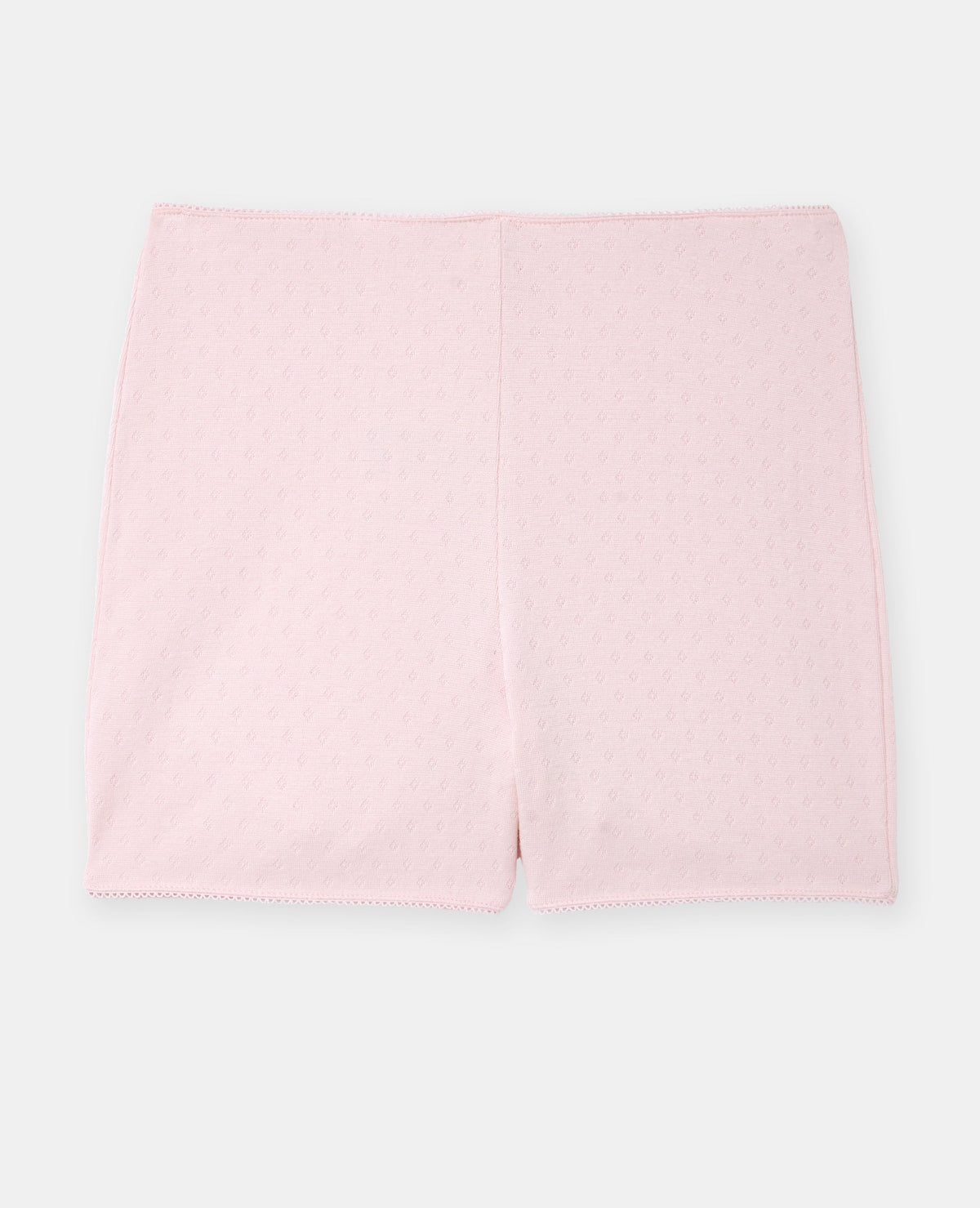 Bas de pyjama short en maille pointelle