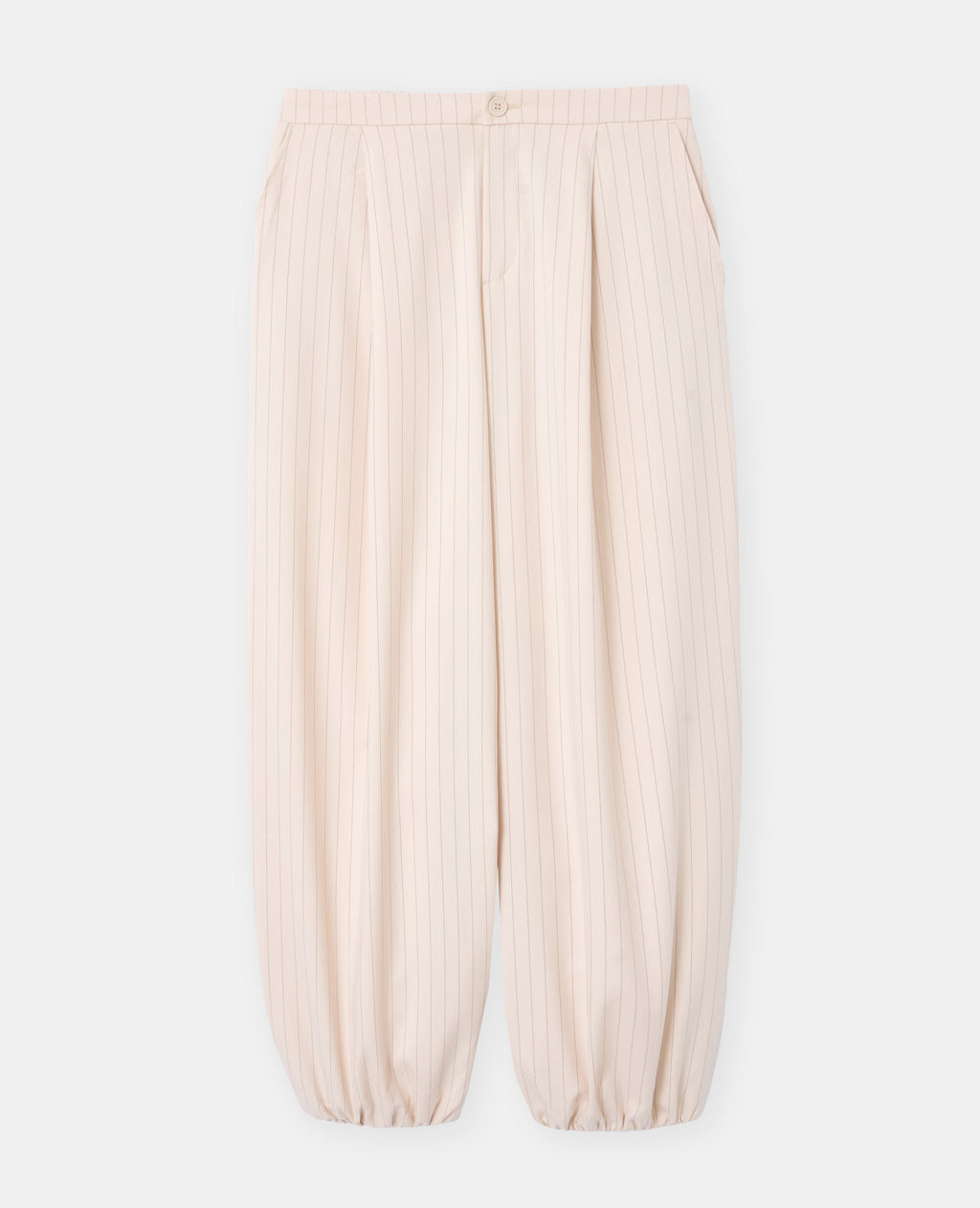 Pantalon bombacho avec rayures
