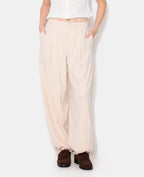 Pantalon bombacho avec rayures