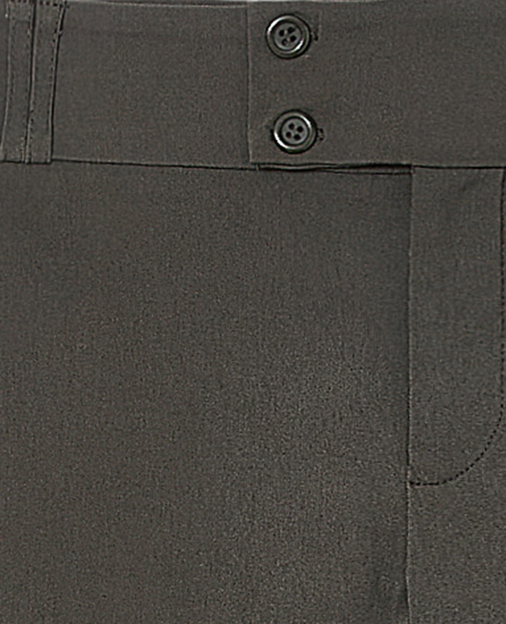 Pantalon flare taille basse en tissu stretch