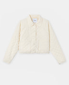 Blouson matelassé avec col et poches