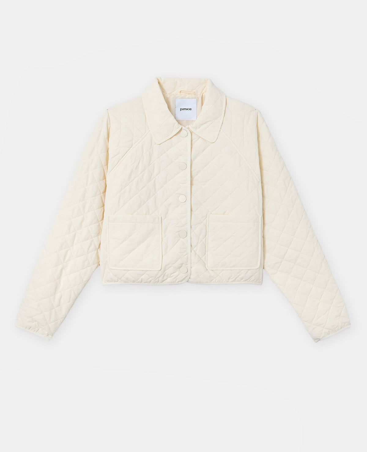 Blouson matelassé avec col et poches