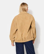 Blouson en suédine