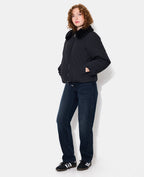 Blouson doudoune avec col fourrure