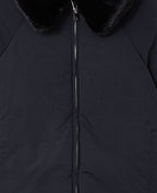 Blouson doudoune avec col fourrure