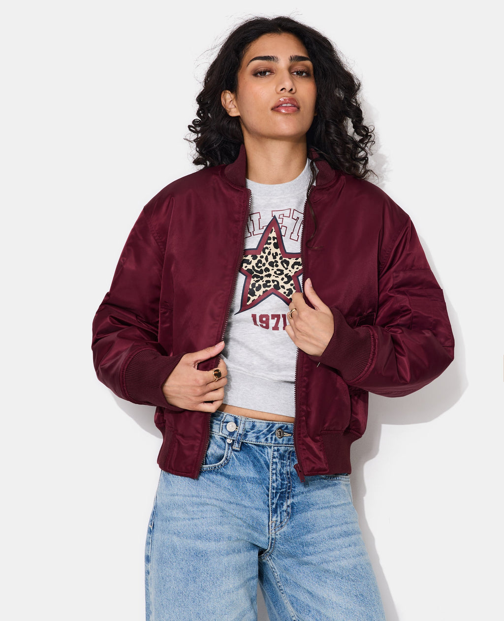 Blouson forme bomber
