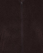 Veste sans manches zippée en sherpa