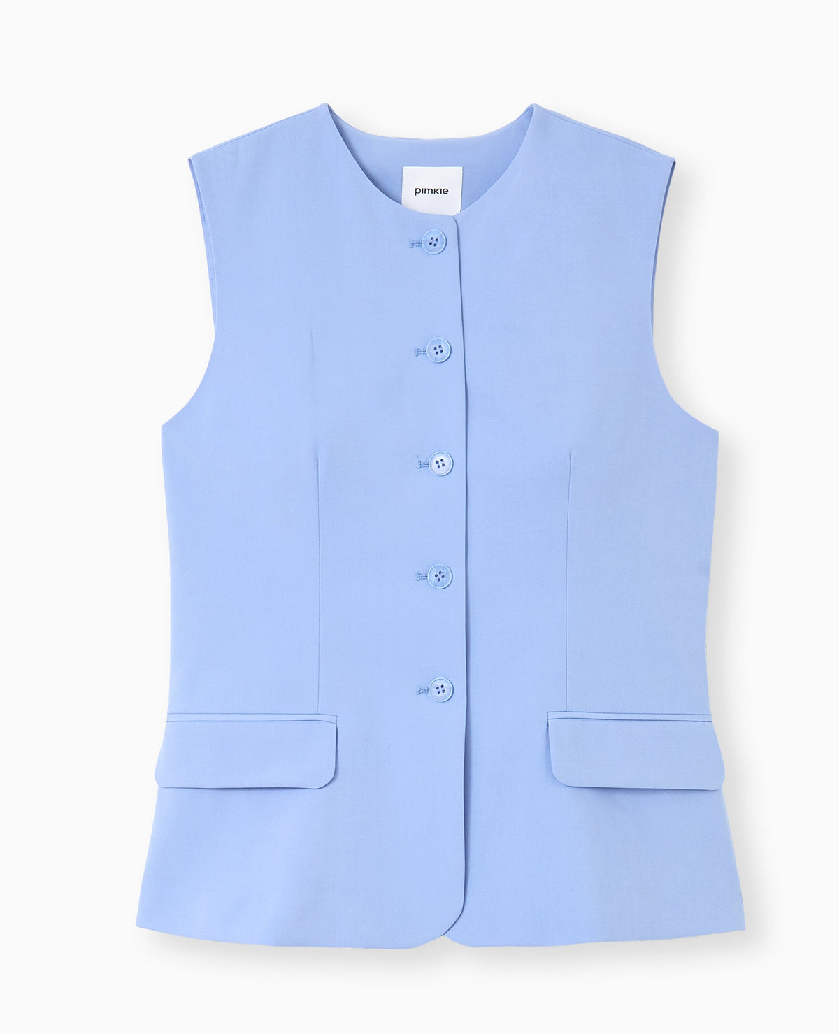 Veste blazer sans manches esprit gilet de barman