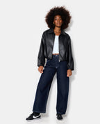Blouson en simili forme boule
