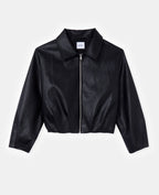 Blouson en simili forme boule