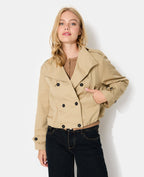 Blouson façon trench