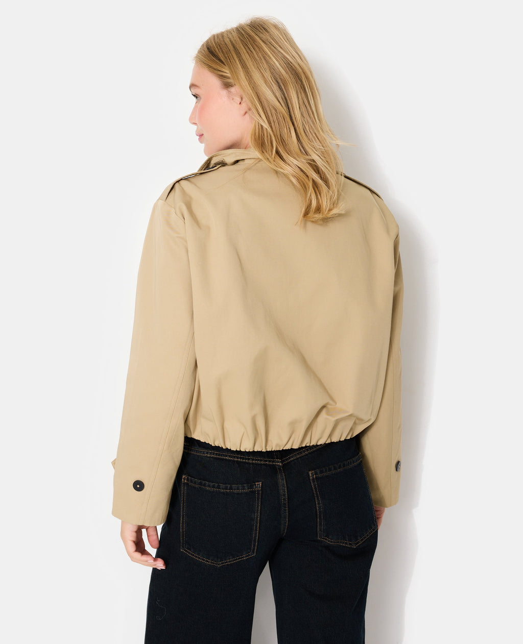 Blouson façon trench
