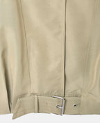 Blouson boule effet trench avec col montant
