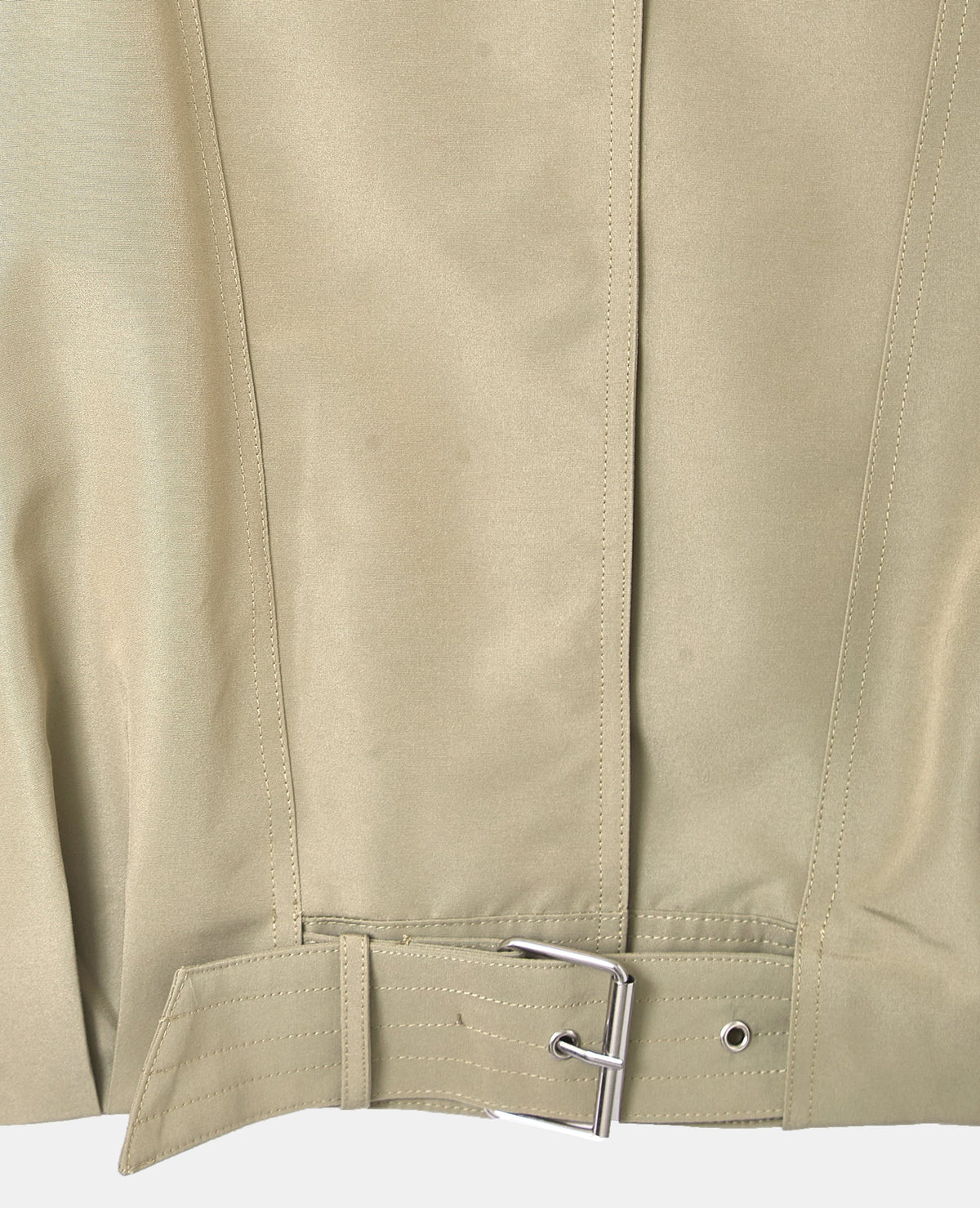 Blouson boule effet trench avec col montant