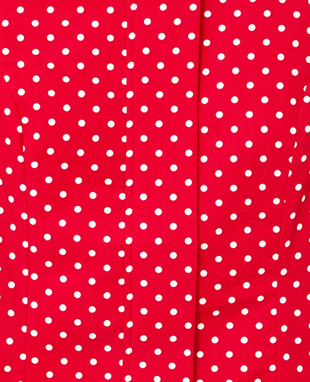 Veste cintrée manches ballons motif pois