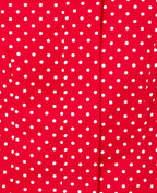 Veste cintrée manches ballons motif pois