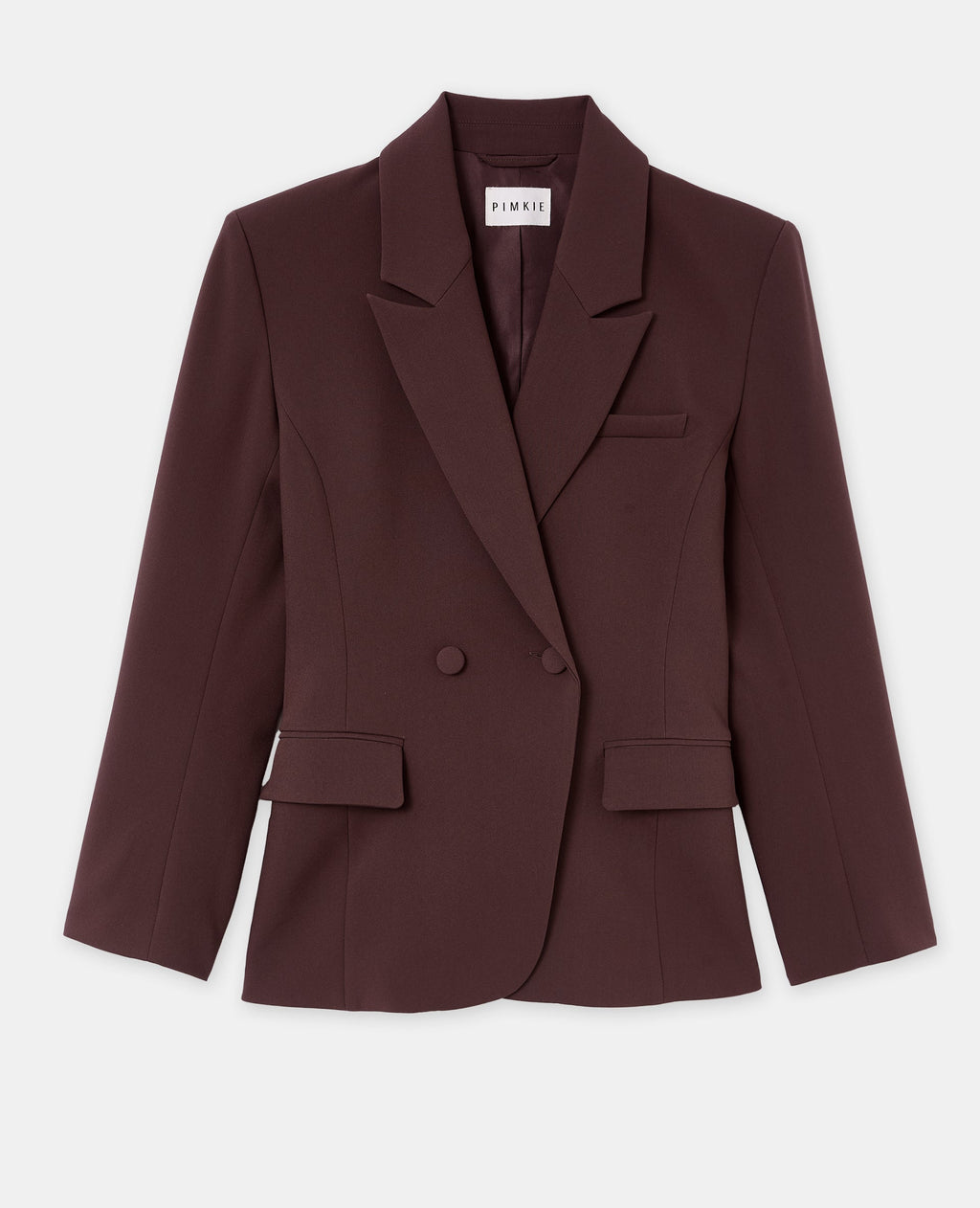 Veste blazer cintrée avec épaulettes