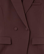 Veste blazer cintrée avec épaulettes