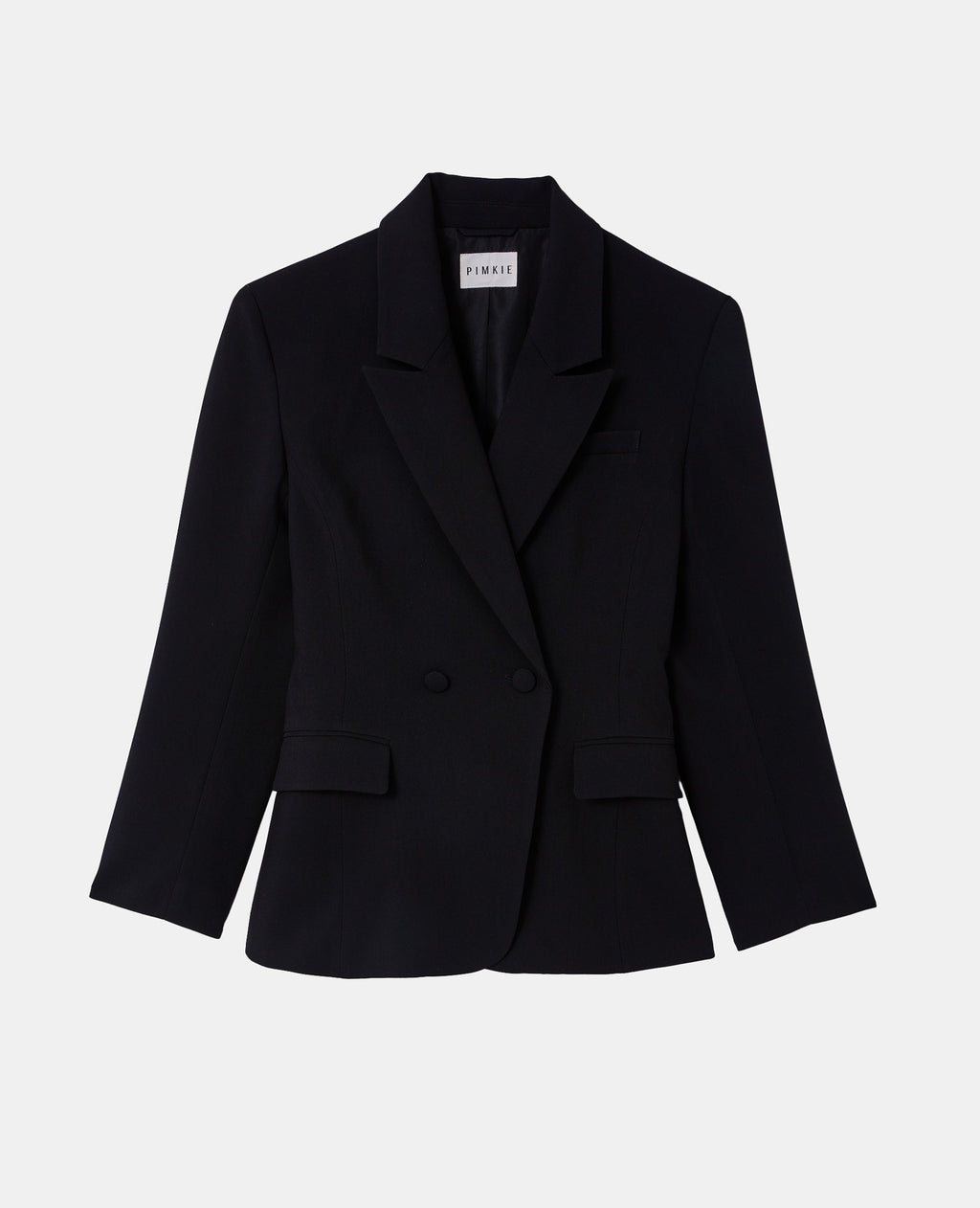 Veste blazer cintrée avec épaulettes