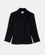 Veste blazer cintrée avec épaulettes