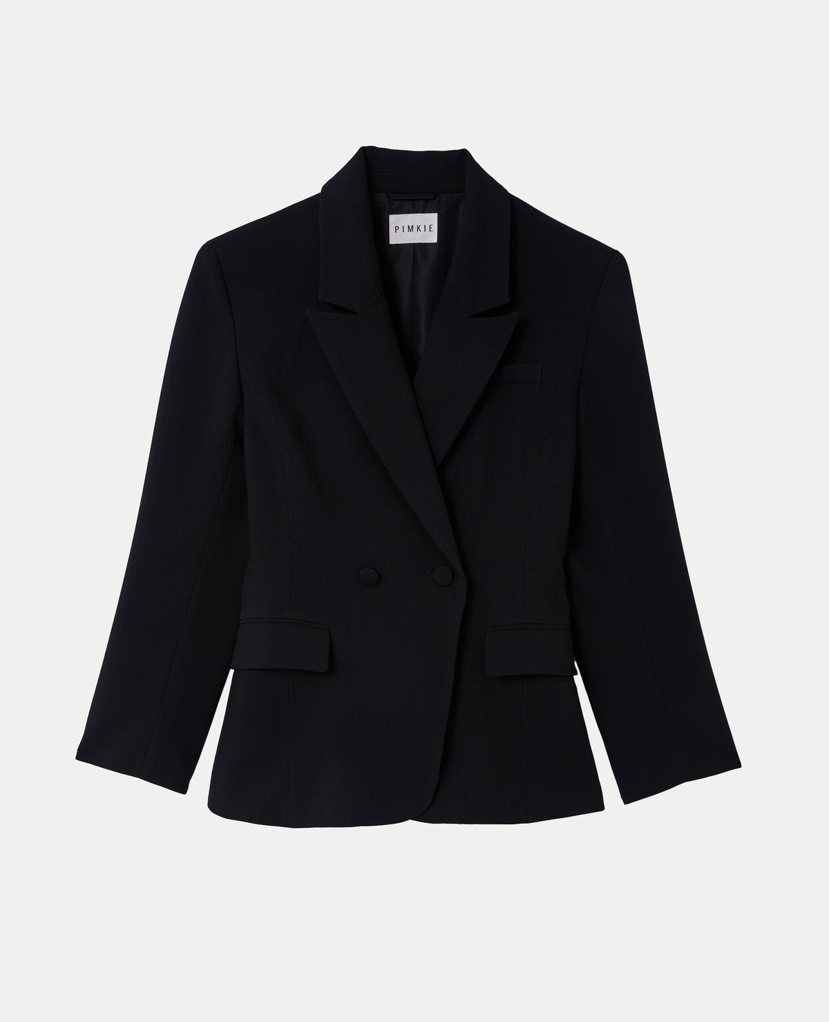 Veste blazer cintrée avec épaulettes