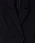 Veste blazer cintrée avec épaulettes