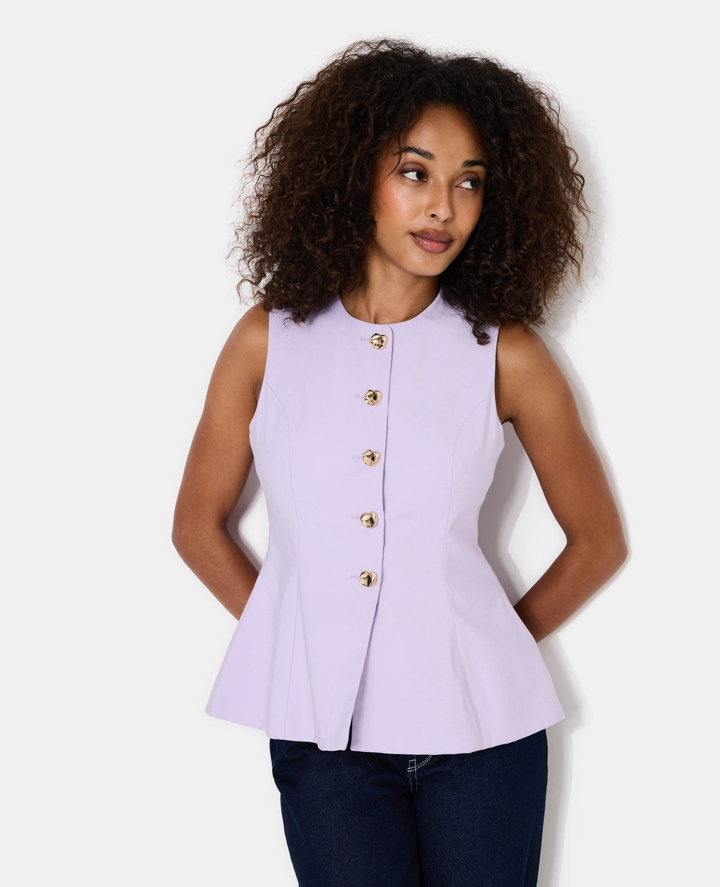 Veste sans manches esprit gilet de barman