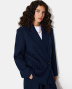 Veste blazer oversize double boutonnage