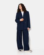 Veste blazer oversize double boutonnage
