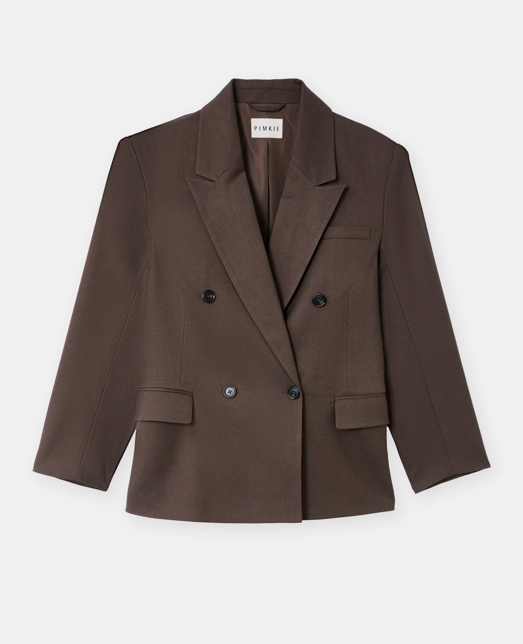 Veste blazer oversize double boutonnage