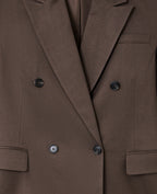 Veste blazer oversize double boutonnage