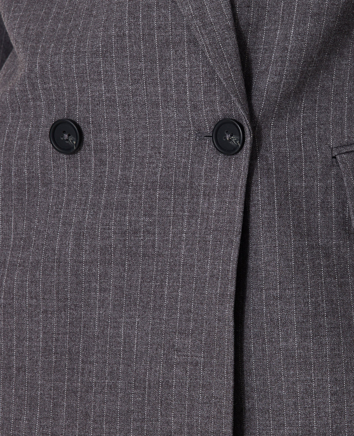 Veste blazer oversize fines rayures