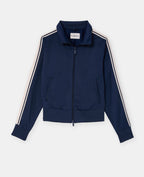 Veste de jogging avec bandes contrastées